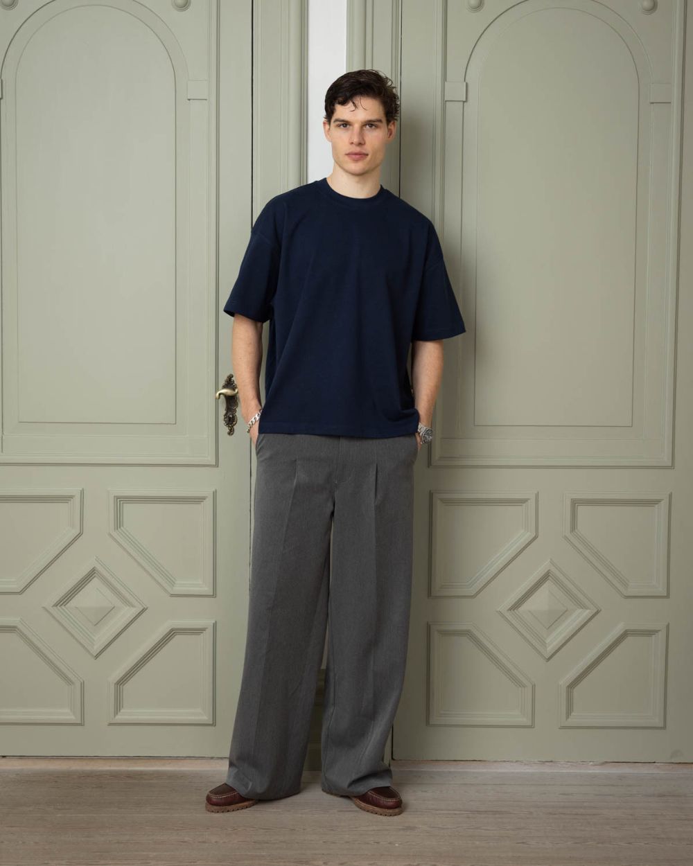 Blank T-shirt Navy